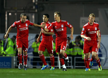 Soccer - Carling Cup - Third Round - Brighton & Hove Albion v Liverpool - AMEX Stadium